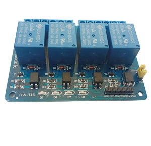 FYX Stock 5V 4way 4 Channel relè Board 5v relè modulo con optoaccoppiatore 4 vie per relè ARD - Product Image 2