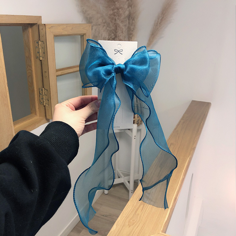 4 organza blue