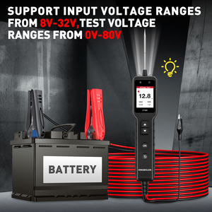 King bolen Neuer ETC300 Automotive Circuit <span class=keywords><strong>Tester</strong></span> 12V 24V Autobatterie <span class=keywords><strong>tester</strong></span> mit 1 Jahr Garantie - Product Image 4
