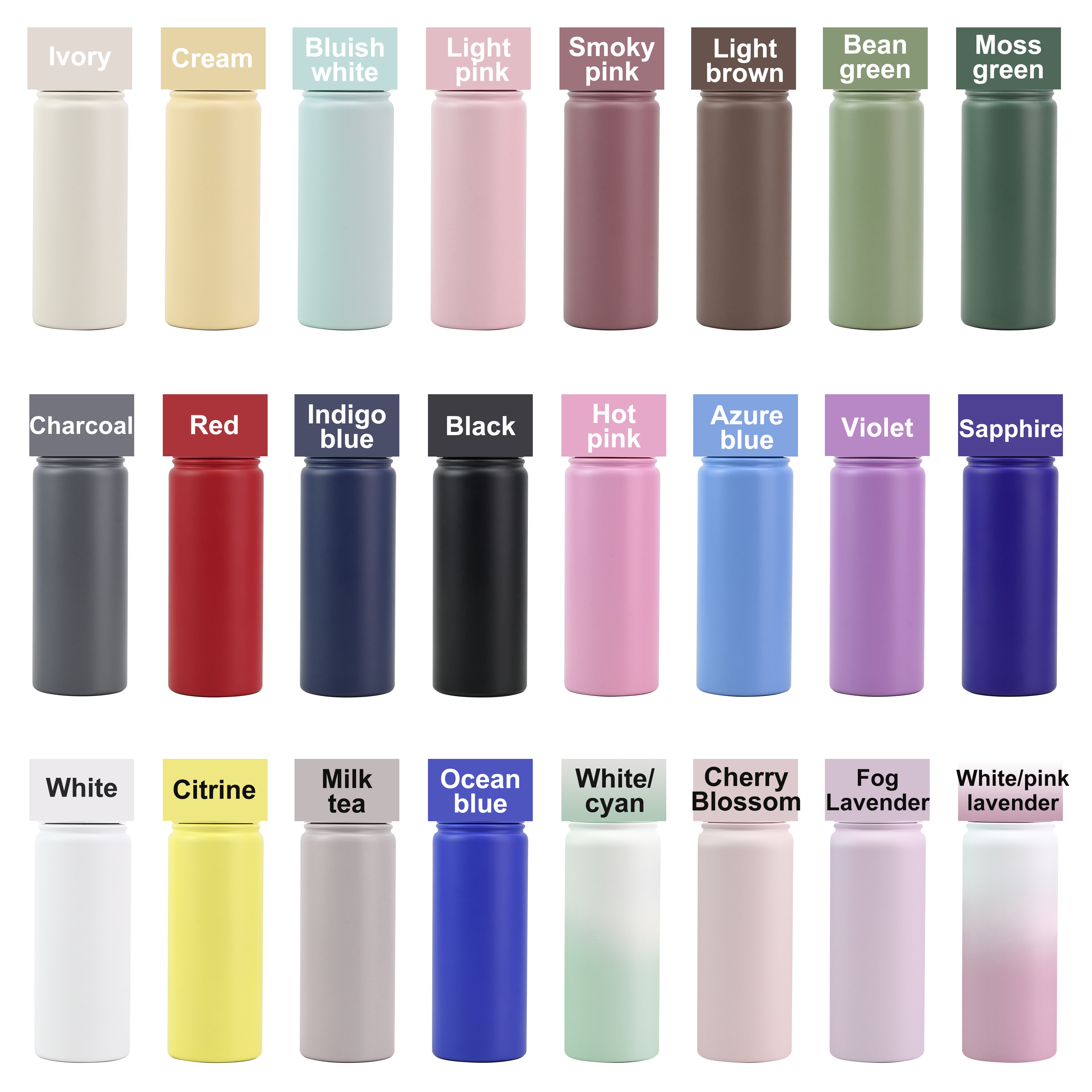 choisissez la couleur