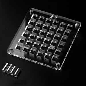DIY Keycaps Gaming <strong>Keyboard</strong> Metal Bracket Acrylic Base Switch Tester for Cherry Kailh Gateron Outemu Switch - Product Image 3