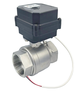 2 <strong>Way</strong> DN50 1.5 Inch DN40 32 3 <strong>Way</strong> DN15 20 Brass Stainless PVC Plastic Electric Motorized Ball Valve for Automatic Flow Control - Product Image 1