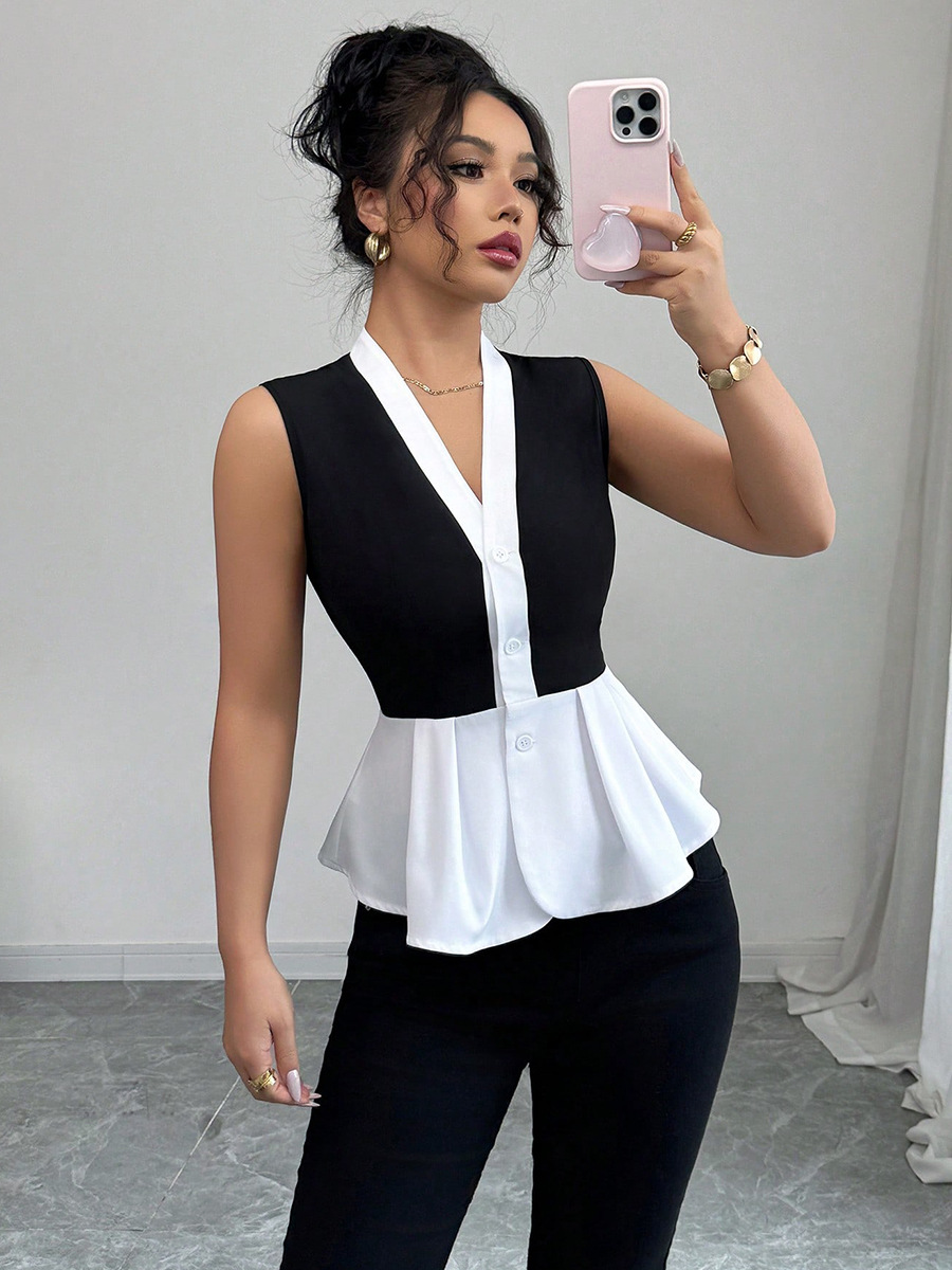 Black and white