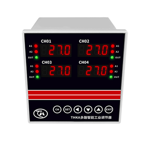 Controlador de temperatura de entrada de corriente y voltaje, multicanal, 4 canales, ipd