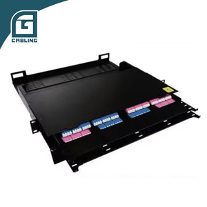 Gcabling ODF 6 8 24 48 144 port core fibre optical distribution frame Rack mount <strong>patch</strong> <strong>panel</strong> DIN rail fiber optic equipment ODF - Product Image 2