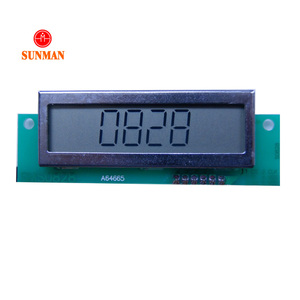 Modulo display lcd seriale riflettente a 8 cifre a 12 cifre SMS0828 - Product Image 1