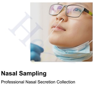 Nazofaringeal testler için steril naylon akın burun swablar EOS çanta içinde paketlenmiş dezenfekte tipi tıbbi sarf malzemeleri - Product Image 3