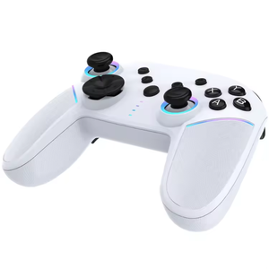 เครื่องควบคุมเกมสำหรับมืออาชีพ, เครื่องควบคุมเกมด้วยแสง RGB แบบไร้สายมีการสั่นสะเทือน - Product Image 4