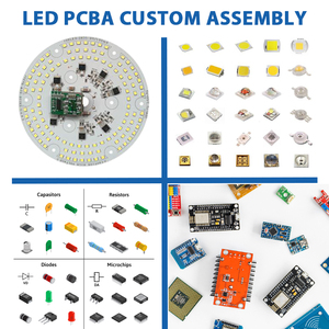 Smart Electronics Customized High Power Aluminum <strong>LED</strong> Round <strong>PCB</strong> Board 220V MCPCB 94V0 <strong>LED</strong> <strong>PCB</strong> China Factory Price - Product Image 3