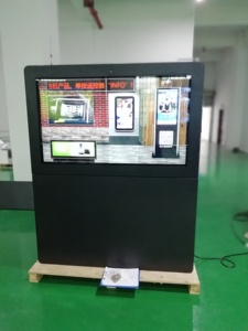IP65 Waterproof Landscape 65 pollici slim outdoor 2000 nits display pubblicitari con software CMS telecomando - Product Image 3