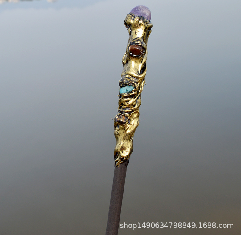 Améthyste gros grain, pierre oeil de tigre, gravier de pierre de Tianhe.