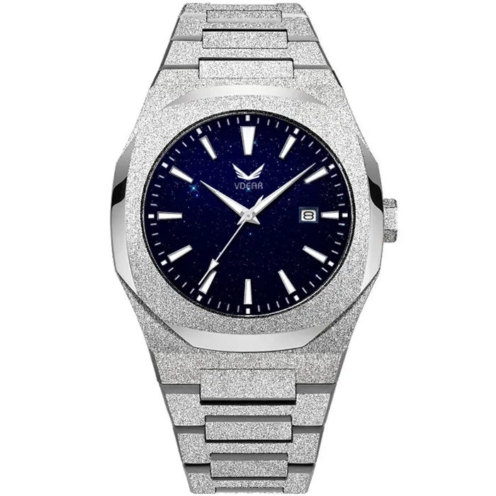 Etiquetage privé de votre Logo, montres à Quartz de luxe avec visage étoilé, montres anti-poussière pour hommes, étanches