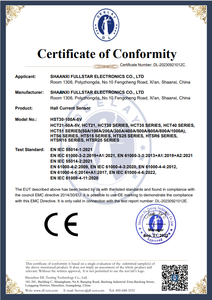 Transductor de corriente Hall 20A 30A 50A 100A 200A 300A 400A Salida 2,5 +-2V DC Sensor de corriente de efecto Hall Split Core CT - Product Image 2