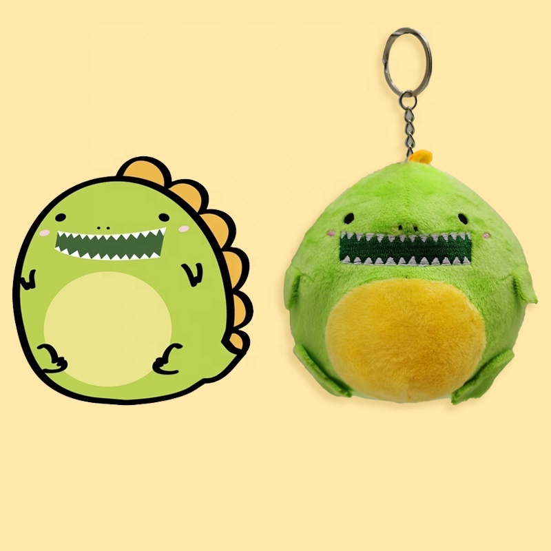 Custom Plush Keychain