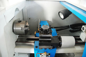 Mini máquina de torno CNC de sobremesa KC4S procesamiento de metales para usuarios de hobby DIY y taller familiar