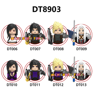 DT8903 oyunu Final Zack fuarı Tifa Lockhart fantezi bulut Strife Sephiroth Mini eğitim montaj yapı taşı şekil oyuncak - Product Image 6