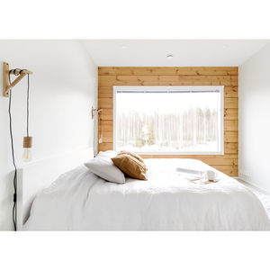 Precio barato ventanas de vinilo con doble acristalamiento para casas diseño moderno marco blanco Upvc ventana panorámica fija - Product Image 3