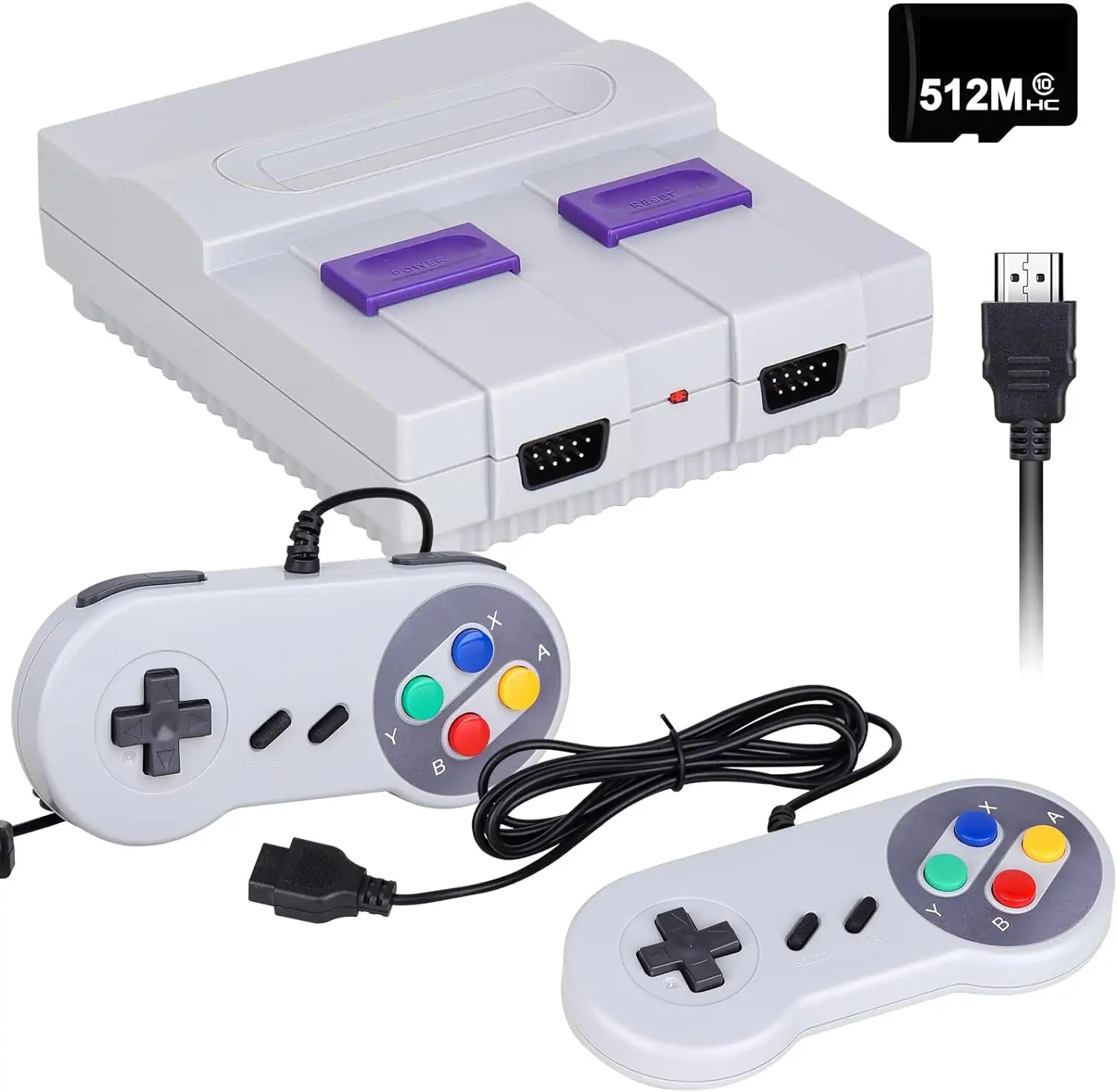 Familie Classic Game Consoles Controller Kindertijd Retro Video Game Console Ingebouwde 821 Game Hd Out