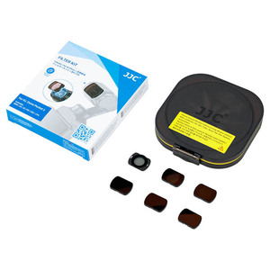 JJC 6-Piece Magnetic <strong>ND</strong> CPL <strong>Filter</strong> Kit for DJI OSMO Pocket <strong>3</strong> Including CPL ND8 ND16 ND32 ND64 ND256 <strong>Filters</strong> with Wipe - Product Image 6