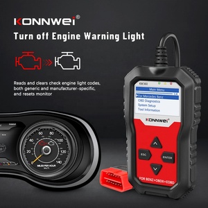 Benz ABS için KW360 tam sistem kod okuyucu KW360 mb mb SAS fren sistemi araba Obd2 tarayıcı teşhis araçları - Product Image 3