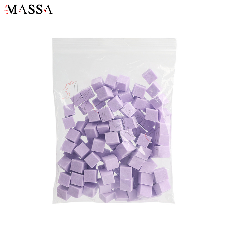 100pcs Bagged purple sponge