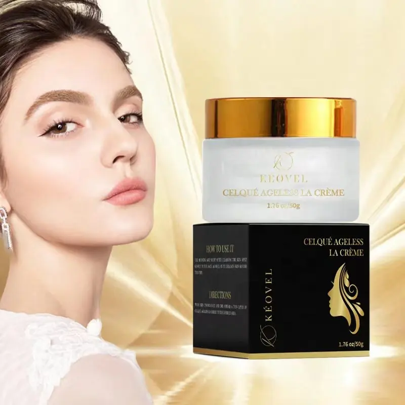 Fast Delivery from Amazon Supplier OEM Custom Logo Anti-Aging and Whitening Beauty Face Cream for Day and Night Skin Care