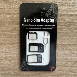 坎特尔sim卡适配器纳米sim卡到微标准sim卡更换适配器转换器组4合1 - Product Image 6