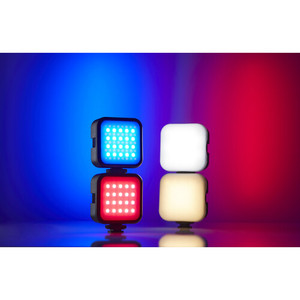 Godox LED6R/Bi RGB LED Video Camera <strong>Light</strong> 13 <strong>FX</strong> Effects 1800mAh Li-ion Battery for Vlog Video LED Lighting - Product Image 6