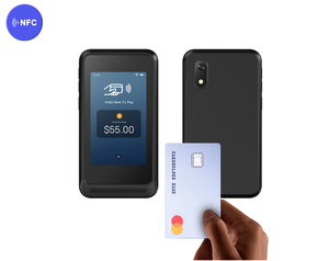 Android mobile pos systeme handheld pos mit nfc reader bargeldlose nfc zahlung mit bildschirm pos sim nfc android tablet pc - Product Image 1