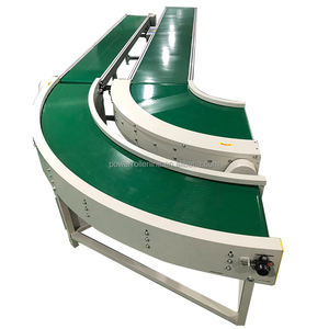Naili Custom 180 Degree PVC Curve Belt Conveyor <strong>Systems</strong> Professional for Manufacturing Plants <strong>and</strong> <strong>Loading</strong> <strong>Unloading</strong> - Product Image 2