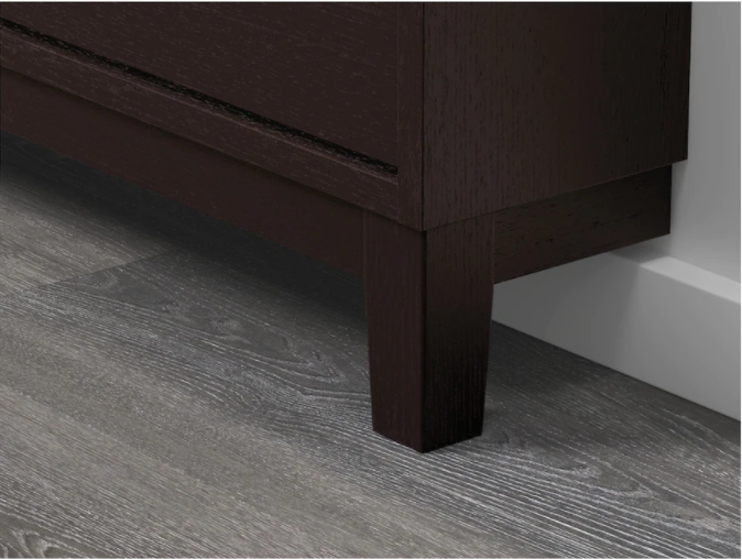 Shoe Cabinet with 4 Compartments Which Can Stand Close Up to the Wall