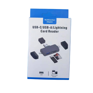 USB 7-in-1 Type-C OTG3.0 lettore di schede multifunzione installazione esterna telefono cellulare Android e Computer Companion - Product Image 2