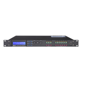 Performance line array System Procesador de audio digital DSP 3 entradas 6 salidas