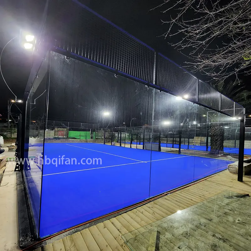 Desain baru profesional panorama luar ruangan olahraga dayung Lapangan Tenis