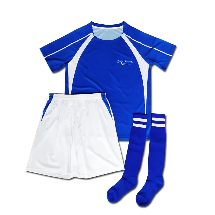 A304 Cheap Club and Team Latest Designs Sublimation Sports Soccer Wear T Shirts Quick Dry Uniform Football Jersey Set