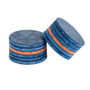 Gökkuşağı renk lamine yapıştırıcı-on Snooker sopa İpucu havuz Cue İpuçları çoklu katman havuz bilardo Cue İpuçları bilardo aksesuarları - Product Image 4