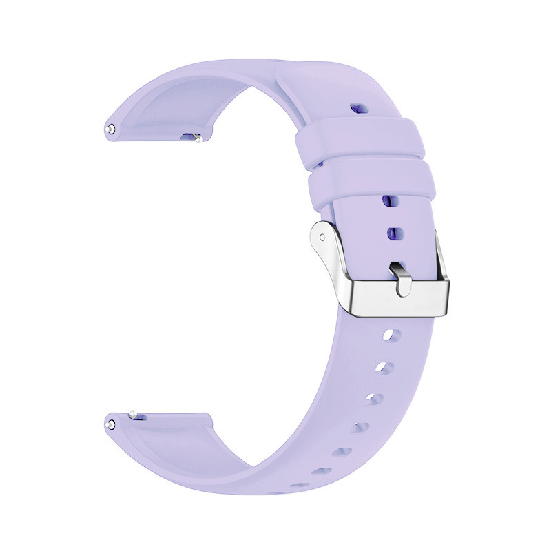 Boucle C12 violet clair-argent