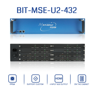Customizable 4 <strong>Input</strong> 32 <strong>Output</strong> LED Video Processor 8K 4x8 7x4 3x5 11x2 Professional <strong>Audio</strong> Video &amp; Lighting