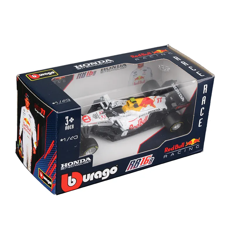 Bburago 1:43 2021 Red Bull Racing RB16B 11 # Perez 33 # verpunpen F1 turchia vernice speciale Formula una lega Super giocattolo modello di auto