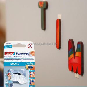 Tesa Powerstrips 58000 Large Weighing <strong>up</strong> to 2 kg for the Removable Fixation of Flat Objects Self <strong>Adhesive</strong> Double Sided Strips - Product Image 6