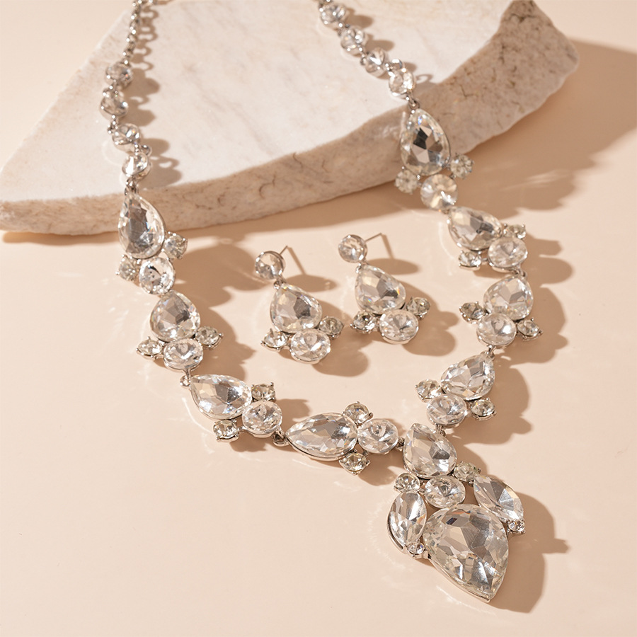 5 # collier-argent (ensemble de deux pièces)