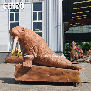 Hayat boyu Animatronic Walrus için müze/tema parkı | Uzaktan kumanda ile robotik Odobenidae | Su geçirmez tasarım | Özel siparişler - Product Image 6