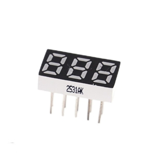 0.25 pollici 3 Bit ad alta luminosità 7 segmento Display a LED schermo rosso Display a caratteri diretti in fabbrica prodotto di visualizzazione - Product Image 1