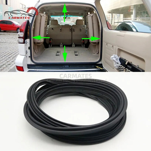 Kauçuk siyah araba arka bagaj kapağı sızdırmazlık bandı 67881-60131 Toyota Land Cruiser Prado <span class=keywords><strong>120</strong></span> için LC120 6788160131 için Toyota 2010