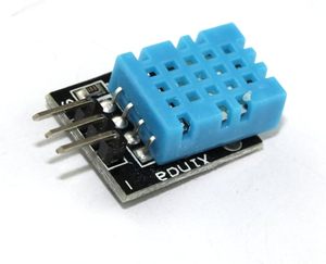 Módulo de Sensor de Temperatura y Humedad Relativa DHT11, Dispositivo Digital Inteligente de 3 Pines, 2 Unidades, PCB para Arduino DIY Starter Kit