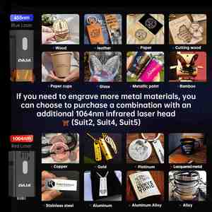Laser Engraving Machine APP <strong>Control</strong> 5W/10W/1W Home-Use DIY Laser Engraver Small <strong>Portable</strong> Mini Logo Mark Printer Wood Cutter - Product Image 4