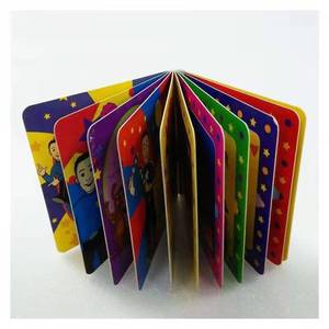 Özel parlak baskı karton kitap toptan karton kağıt kitap çocuk hikaye karton kitap - Product Image 4