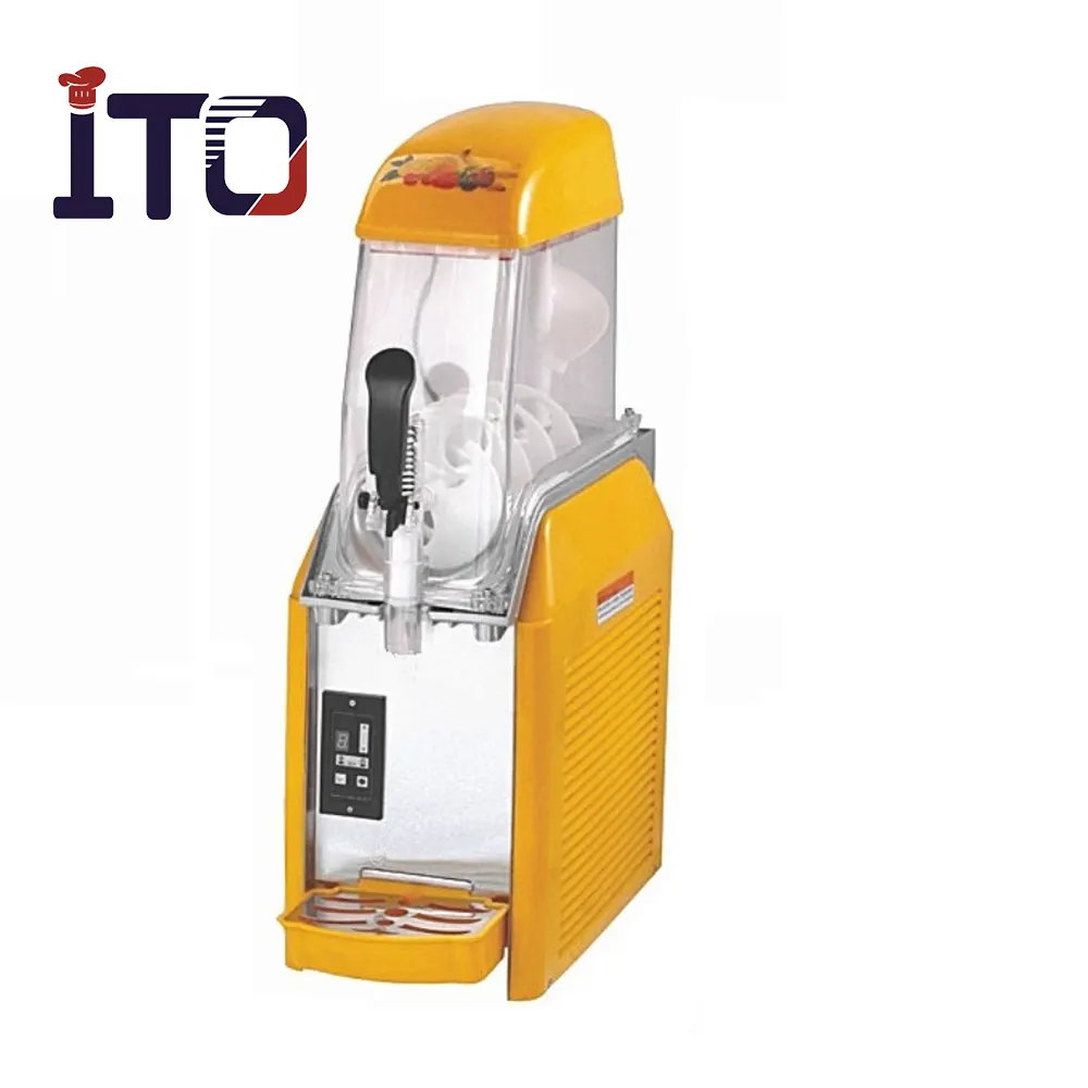 Günstiger Preis Snack Equipment Industrielle Slush Sirup Maschine, Kommerzielle Frozen Smoothie Slush Maschine zu verkaufen