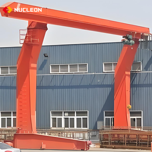 L Type on the Track Traveling Single Beam <strong>Gantry</strong> <strong>Crane</strong> with Electric Hoist 10 Ton 16 Ton 20 Ton for Outdoor Cargo Yard