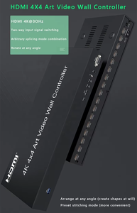 Xput 4K versión 1 en 16 salidas HDMI TV Video Wall Controller 4x4 1080P HD Controlador de pared de video de alta resolución - Product Image 4